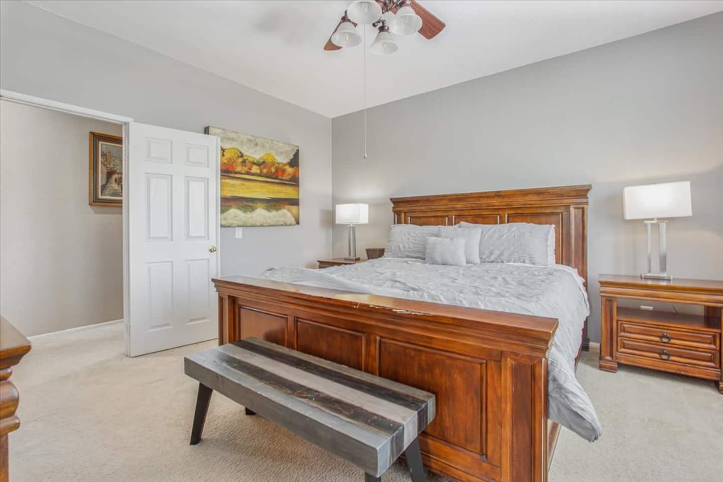 King bedroom, Murrieta home